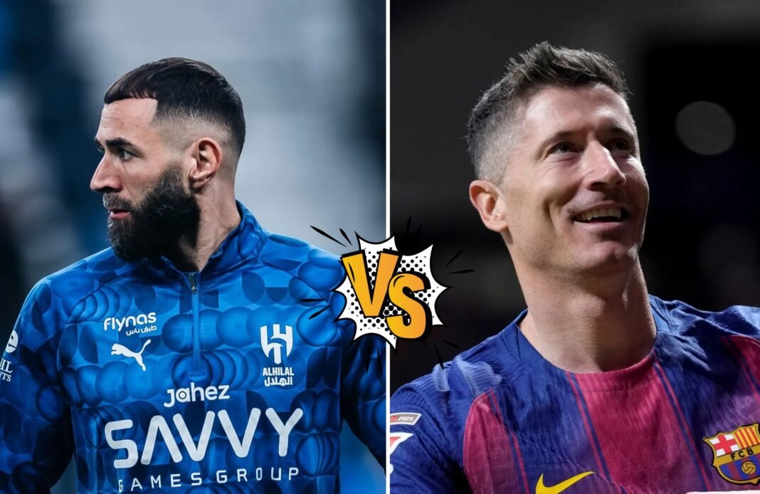 Karim Benzema vs Robert Lewandowski