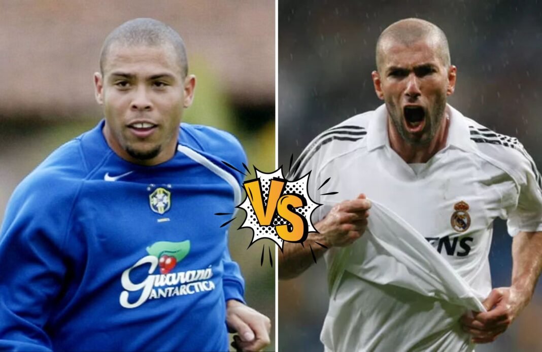 Ronaldo Nazario vs Zinedine Zidane