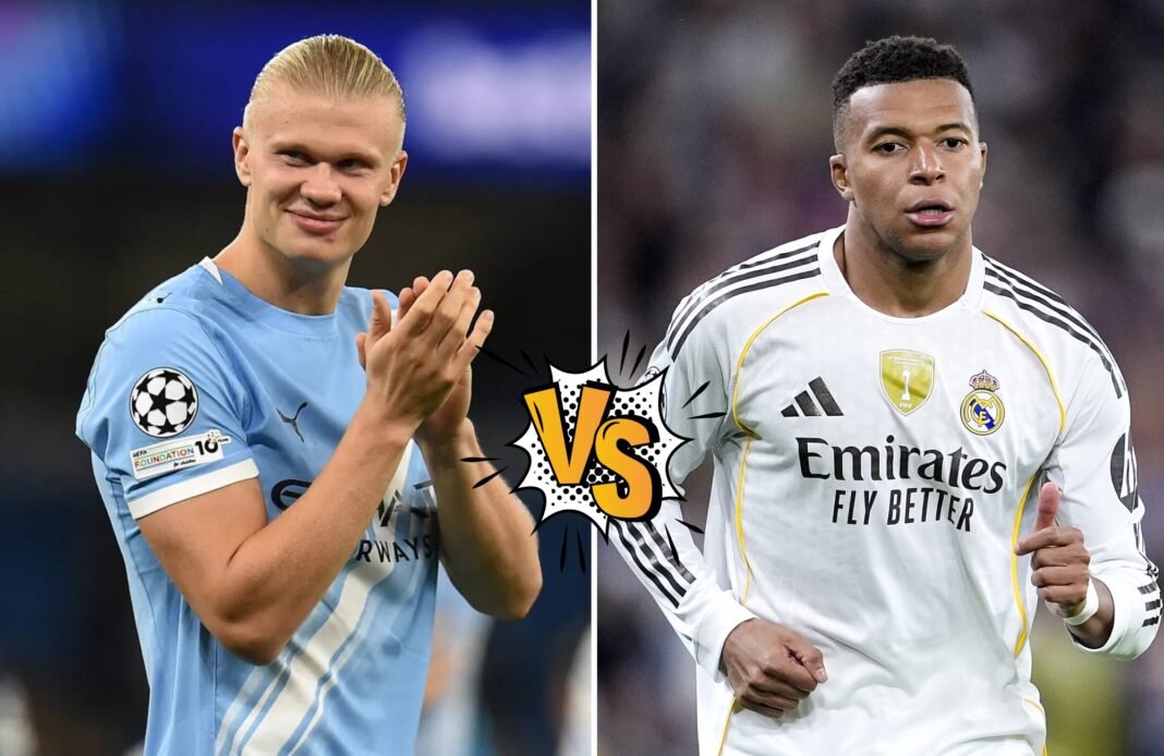 Haaland vs Mbappe