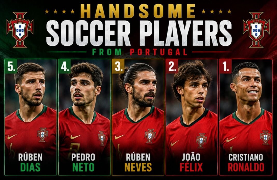 Top 5 Most Handsome Soccer Players from Portugal Who Turn Heads On and Off the Pitch Handsome Soccer Players from Portugal