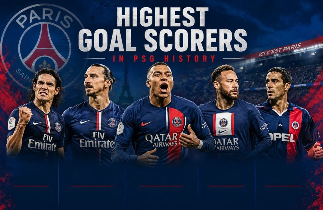 Highest Goal Scorers in PSG History