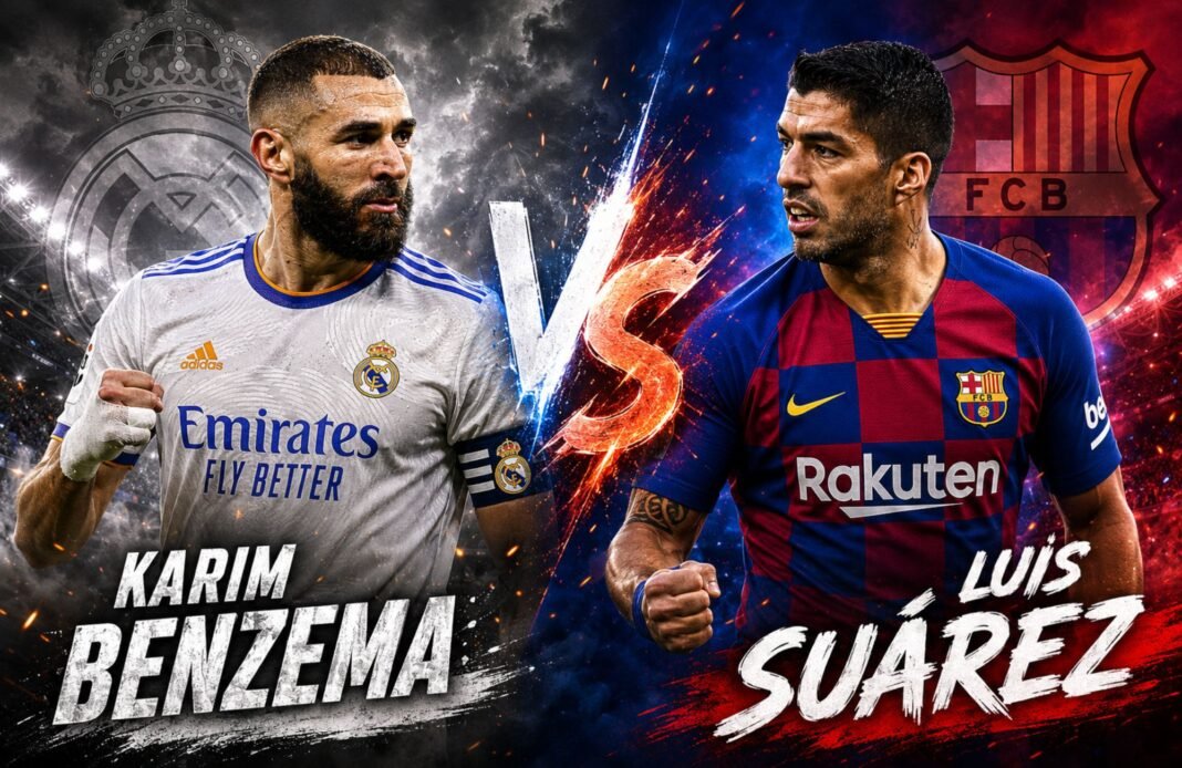 Karim Benzema vs Luis Suárez: Who Is the Best Footballer? Karim Benzema vs Luis Suárez
