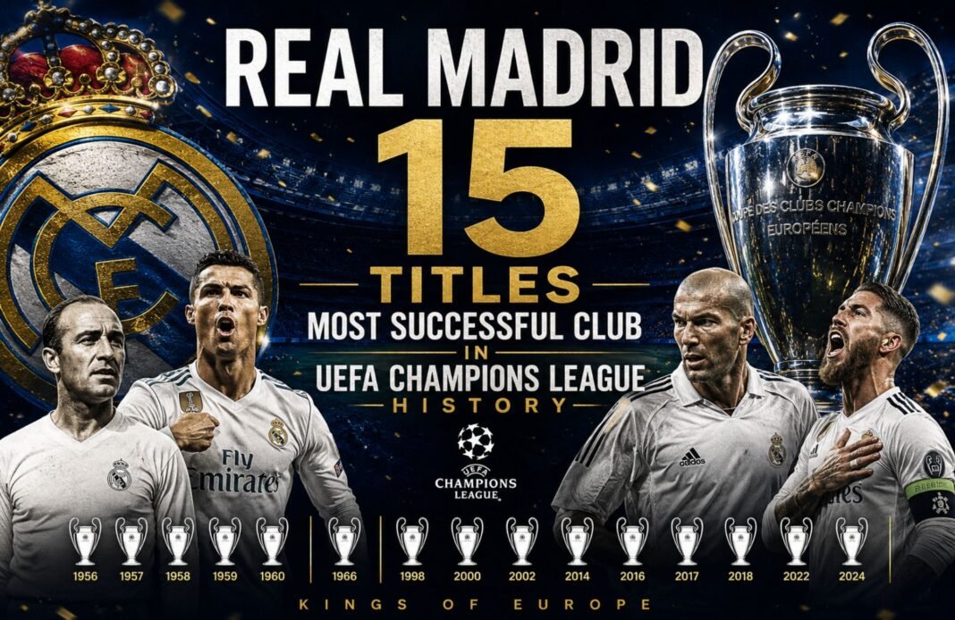 Most Successful Clubs in UEFA Champions League History
