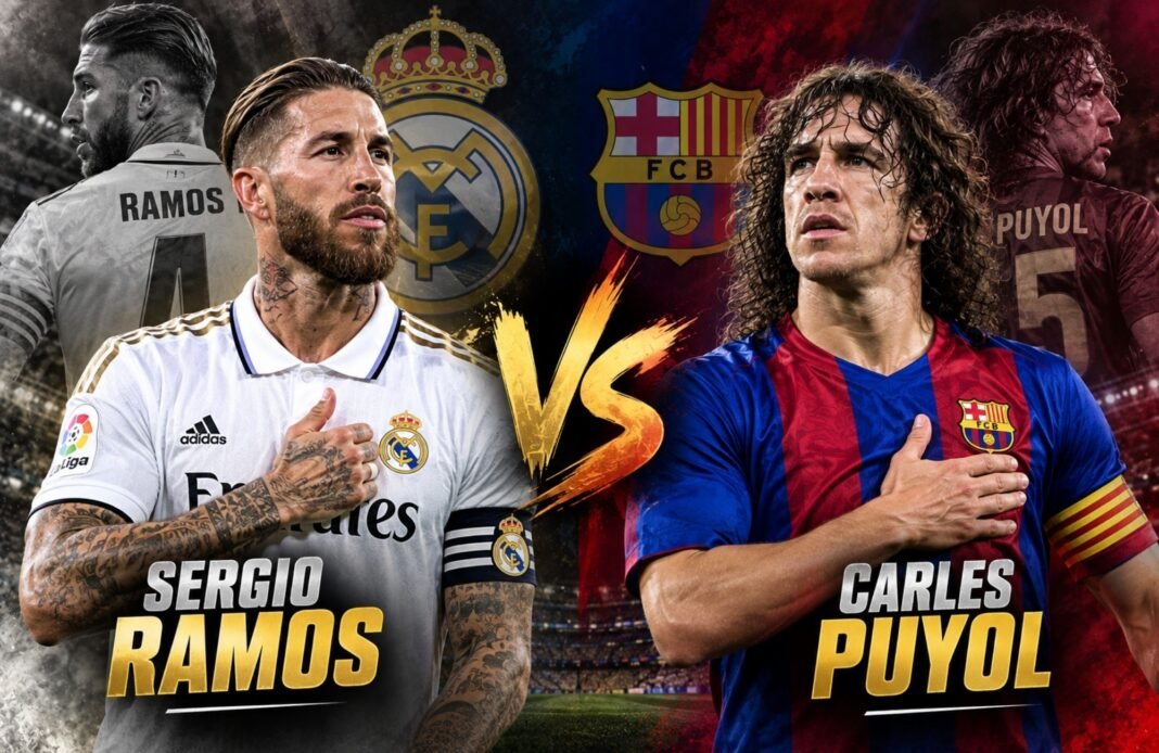 Sergio Ramos vs Carles Puyol: Full Career Comparison Sergio Ramos vs Carles Puyol