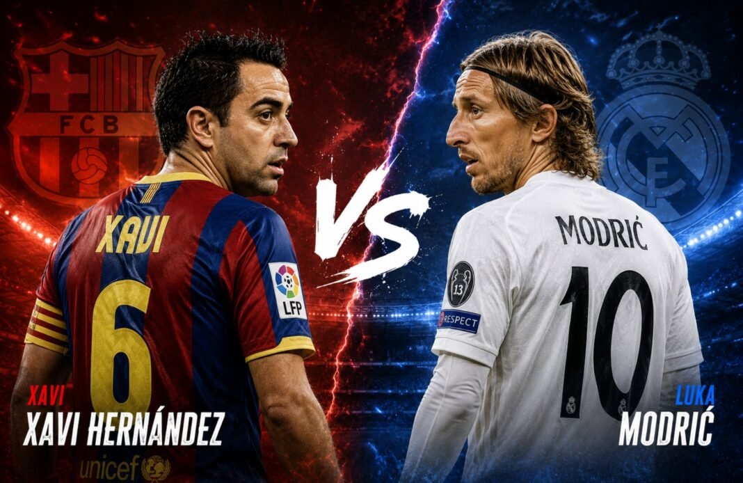 Xavi vs Luka Modrić: Who is the Best Footballer? Xavi vs Luka Modrić