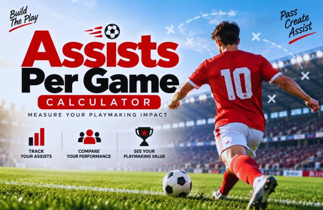 Assists Per Game Calculator Assists Per Game Calculator