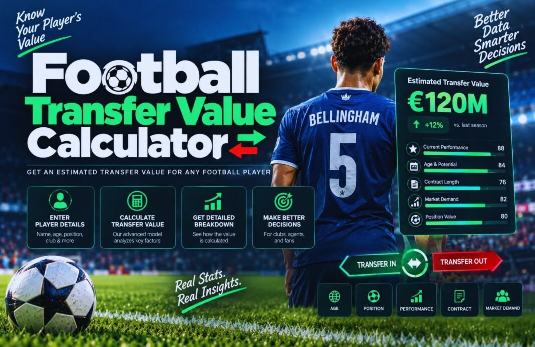 Football Transfer Value Calculator Football Transfer Value Calculator