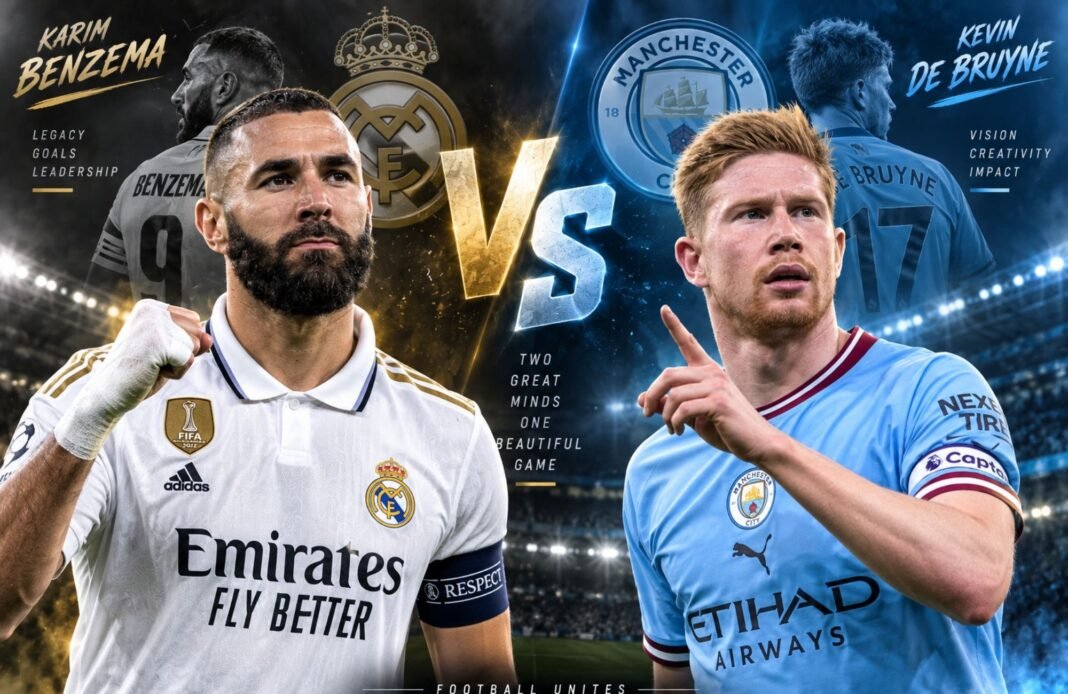 Karim Benzema Vs Kevin De Bruyne: Who Is the Better Footballer? Full Comparison Karim Benzema Vs Kevin De Bruyne