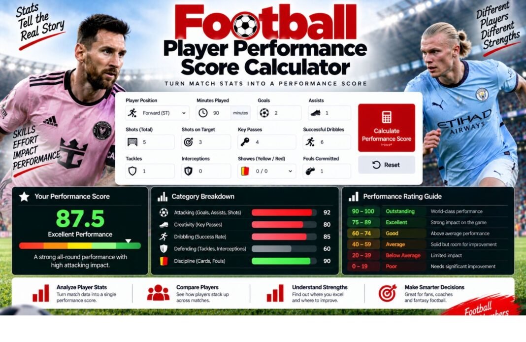 Player Performance Score Calculator