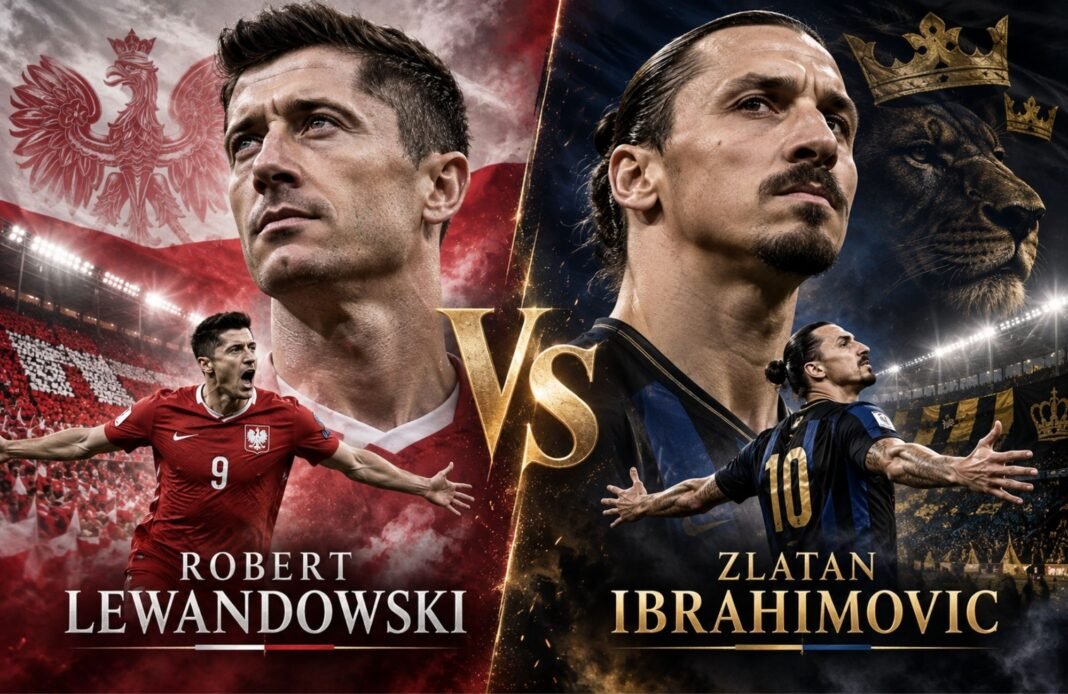Robert Lewandowski vs Zlatan Ibrahimovic: Who Is the Best Footballer? Robert Lewandowski vs Zlatan Ibrahimovic