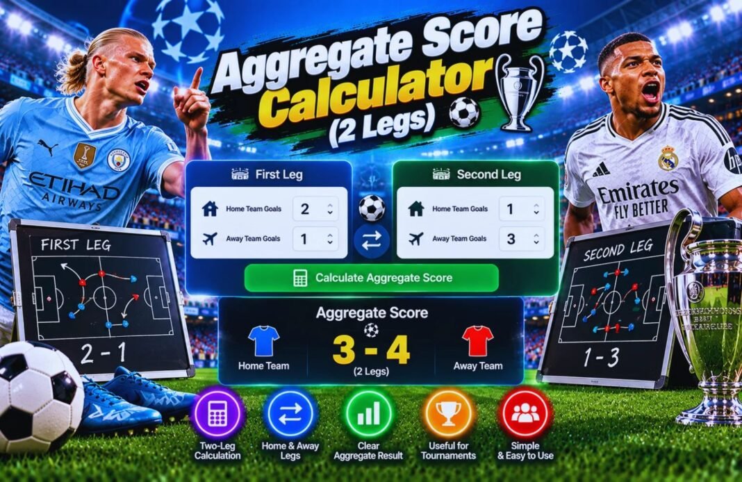 Aggregate Score Calculator (2 legs)