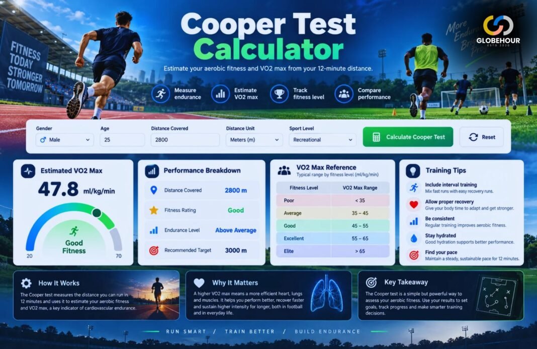 Cooper Test Calculator Cooper Test Calculator
