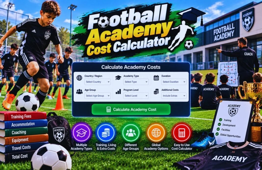 Football Academy Cost Calculator