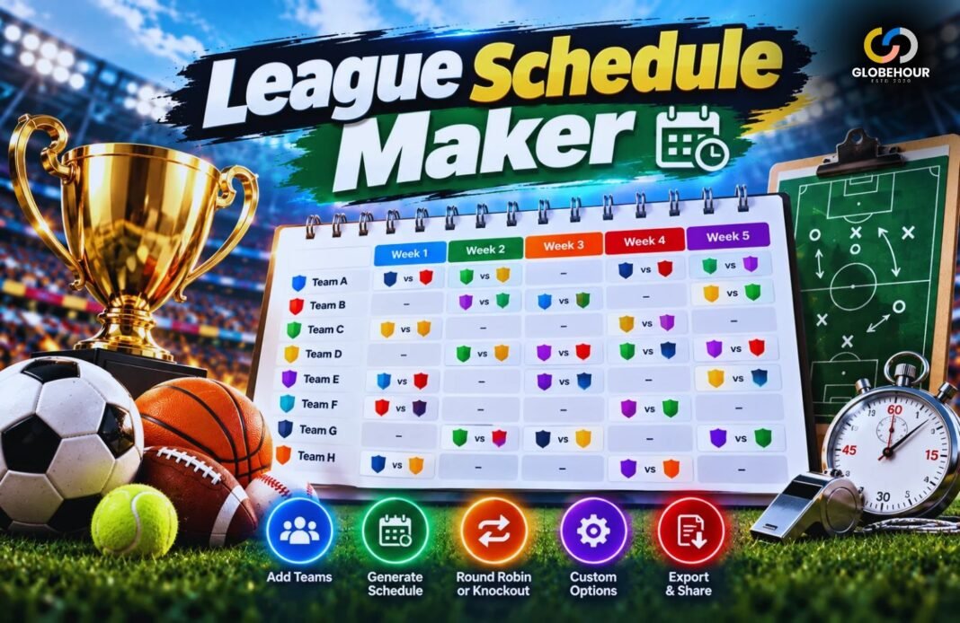 League Schedule Maker