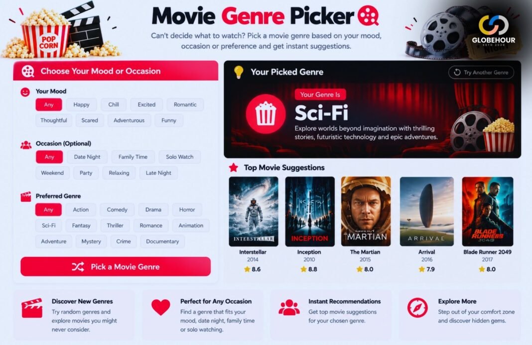 Movie Genre Picker Movie Genre Picker