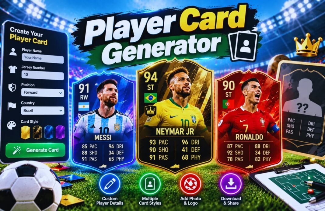 Player Card Generator Player Card Generator