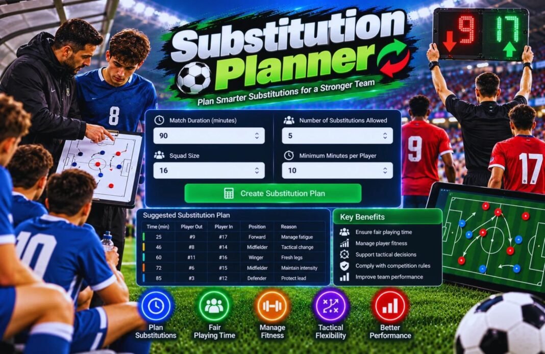 Substitution Planner Substitution Planner