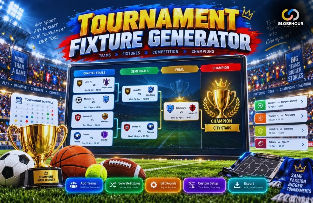 Tournament Fixture Generator Tournament Fixture Generator
